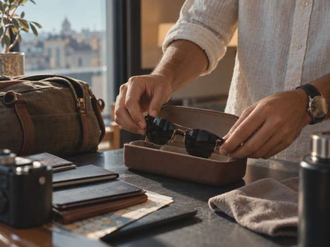 Proper Storage for Luxury Sunglasses: Cases, Cloths & Tips